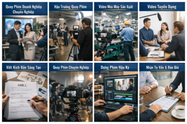 corporate video production Vietnam professional team filming business